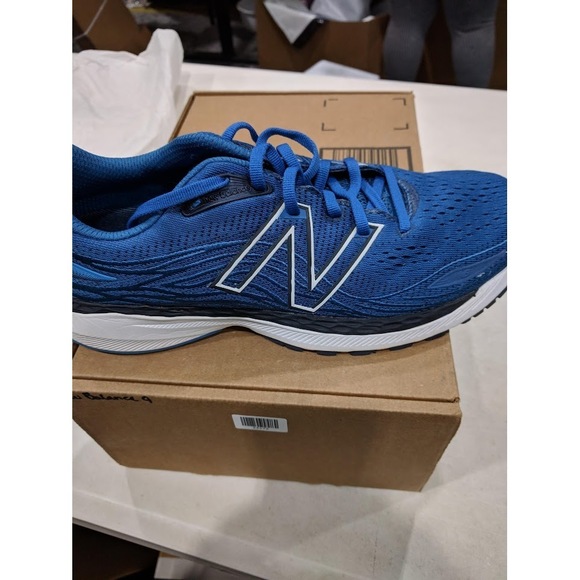 New Balance Men's Fresh Foam X 860 V12 Running Shoe Blue/Helium 9 M